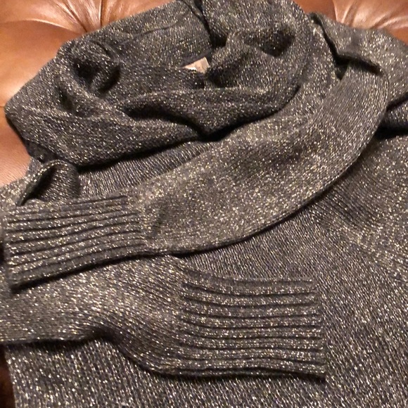 NINE WEST EUC VINTAGE AMERICA GRAY LS SWEATER SM - Picture 6 of 11